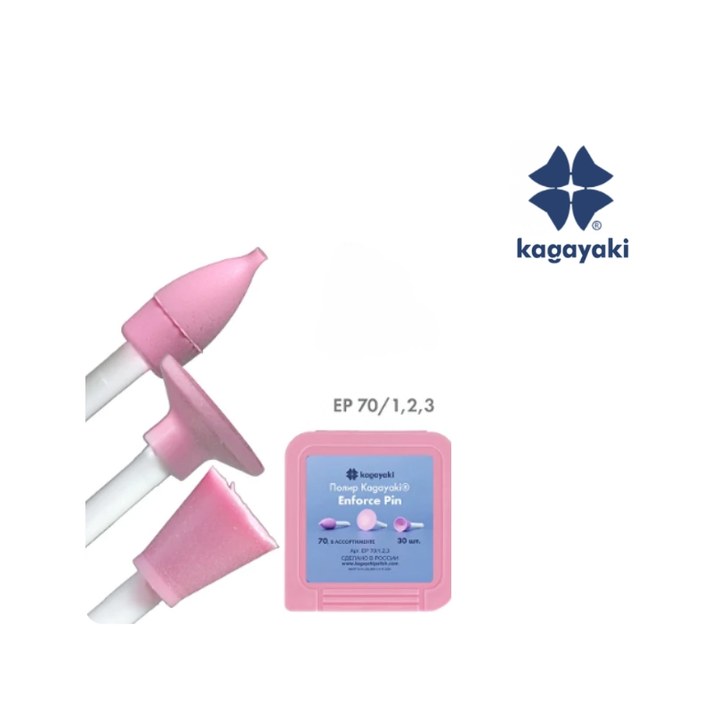 Yüzey pürüzlerini gideren ve ön parlatma sağlayan 2. aşama pembe set.