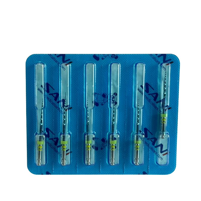 SANI BS Blue Storm, benzersiz dikdörtgen ve üçgen kombinasyonlu çift kesitli (double cross-section) tasarımı sayesinde kanal duvarlarına sıkışmadan, 'tek eğe' konforunda (molding with one file) hızlı şekillendirme sağlar.