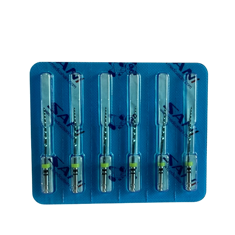 SANI BS Blue Storm, benzersiz dikdörtgen ve üçgen kombinasyonlu çift kesitli (double cross-section) tasarımı sayesinde kanal duvarlarına sıkışmadan, 'tek eğe' konforunda (molding with one file) hızlı şekillendirme sağlar.