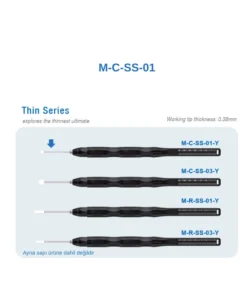 SANI Thin Serisi Sabit Mikro Ayna Ucu 0.38mm – Yuvarlak (M-C-SS-01)