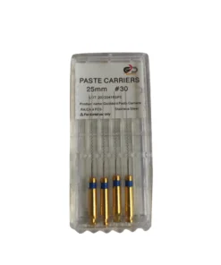 Kök kanal tedavilerinde kanalın homojen bir şekilde doldurulması klinik başarının temel adımlarından biridir. Golddent Lentülo (Paste Carrier) No 30, endodontik tedavilerde kanal içerisine pat, sealer (kapatıcı) ve çeşitli kanal dolgu simanlarının güvenle ve etkili bir şekilde iletilmesi amacıyla özel olarak tasarlanmıştır