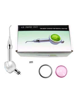 4-hole ve 2-hole bağlantı uyumlu, otoklavlanabilen, klinik düzeyinde hızlı ve üstün temizleme performansı sunan profesyonel Air Prophy Unit diş temizleme cihazı