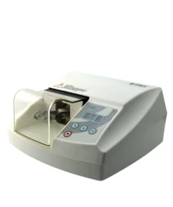 Diş hekimliği kliniklerinde amalgam ve cam iyonomer dolguları karıştırmak için kullanılan, 35W motor gücüne ve titreşim sönümleyici sisteme sahip Golddent IMIX-M3 amalgamatör cihazı